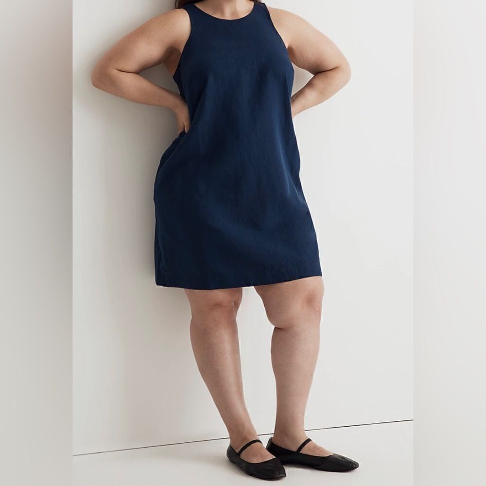 Madewell Plus Cutaway Tank Mini Dress NWT Size 2x